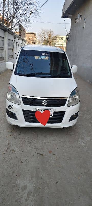 Suzuki Wagon R 2017 model good condition family use car 0