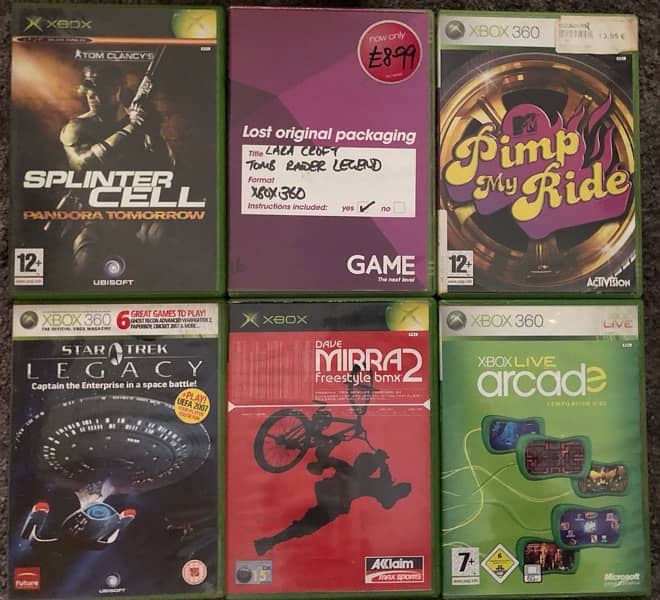 Xbox 360 games available 3