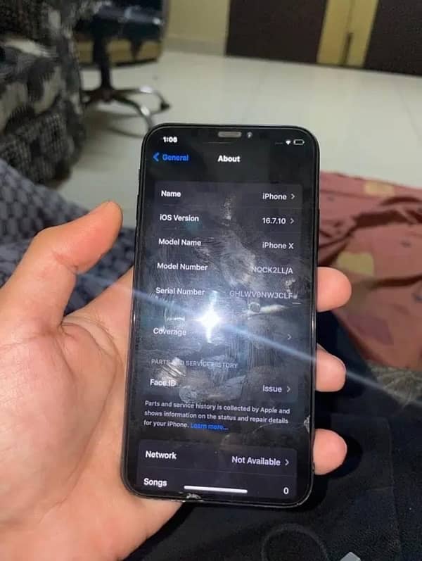 I am selling my mobile iphone x 64gb Non PTA 6