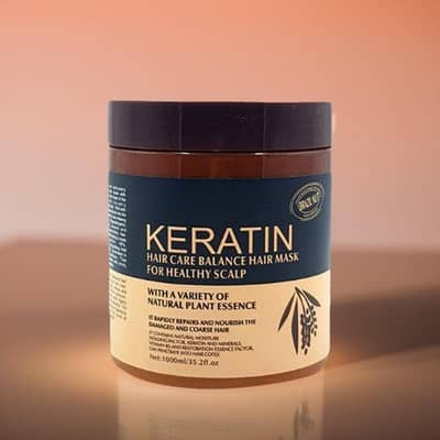 Keratin hair mask