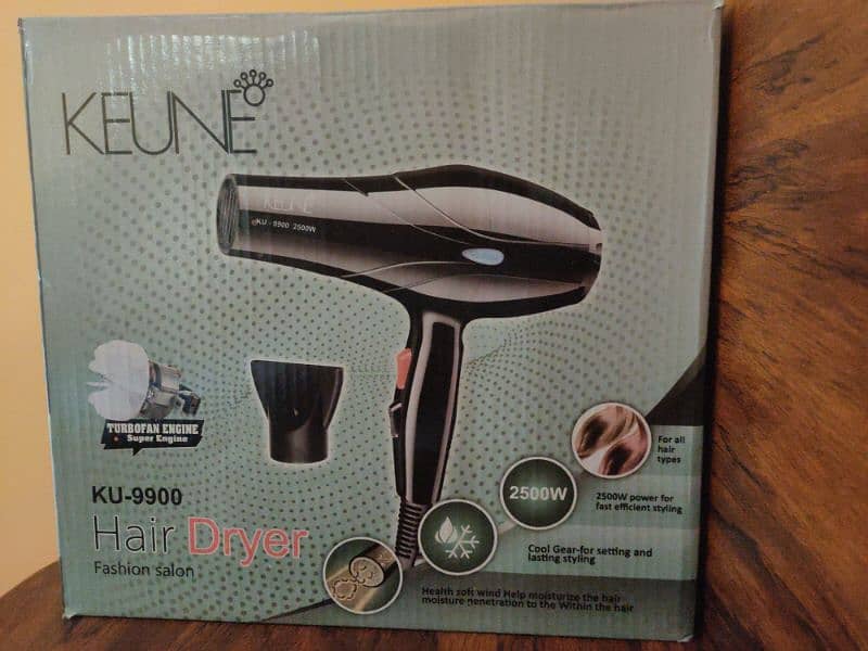 Keune hair dryer 2500w ku9900 0