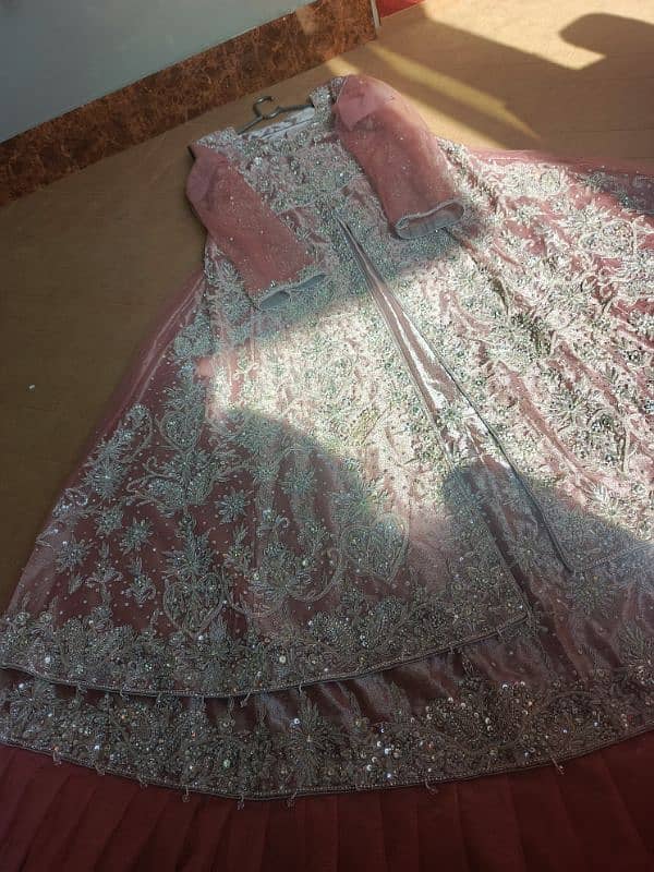 Walima dress/Bridal dress/beautiful dress/wedding dress/pink dress 3