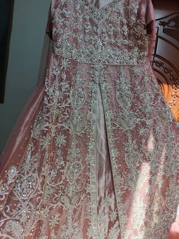 Walima dress/Bridal dress/beautiful dress/wedding dress/pink dress 4