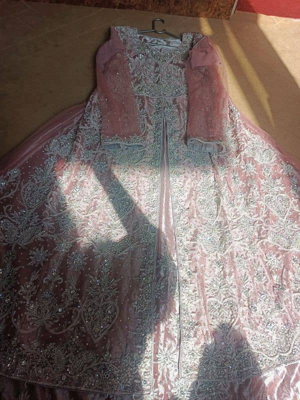 Walima dress/Bridal dress/beautiful dress/wedding dress/pink dress 8