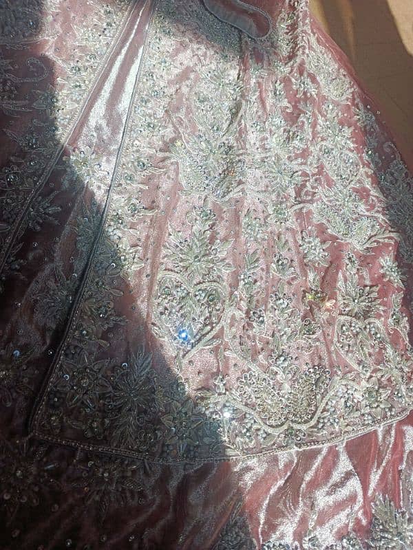 Walima dress/Bridal dress/beautiful dress/wedding dress/pink dress 9