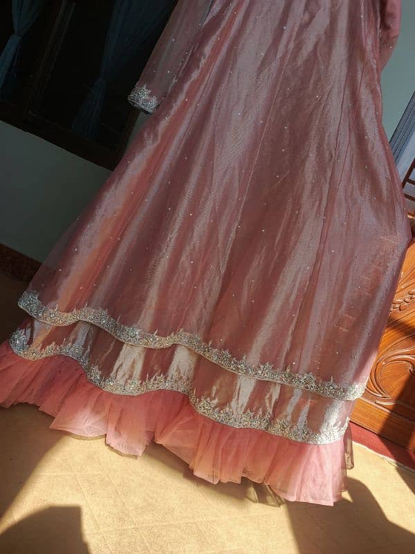 Walima dress/Bridal dress/beautiful dress/wedding dress/pink dress 14