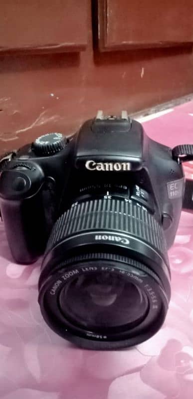 Canon 1100D With 18-55mm Lense, straps, bag 1