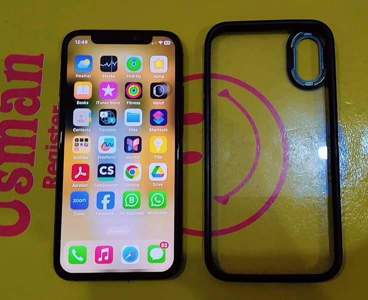 iPhone xs PTA dual sim Approved 2