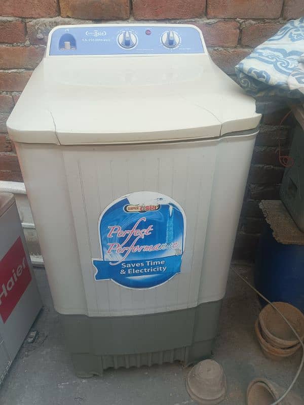 urgent sale big size washing machine reasonable price 0