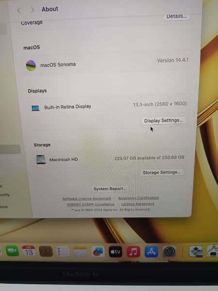 APPLE MACBOOK AIR 2019 7