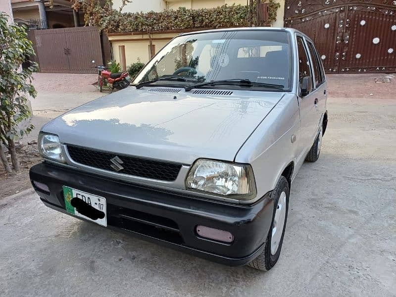 Suzuki Mehran VX 2007 with ac total original car 3