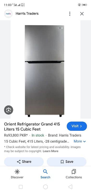 orient box pack refrigerator 0