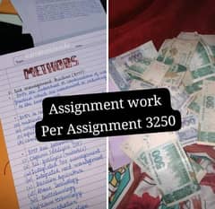 Handwritten Assignment Content Writing And Data Entry Work