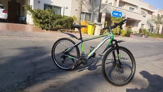 Aluminium Bike 14 Gear (few days used)