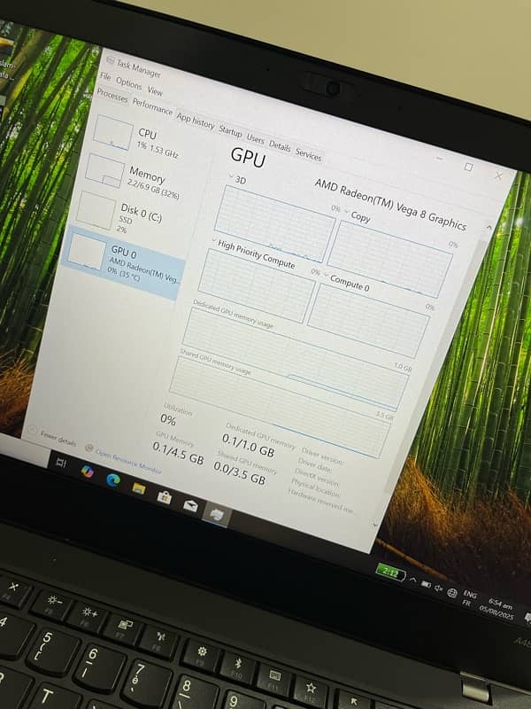 Lenovo Thinkpad A485 Ryzen 5 2500U 1gb GPU 11