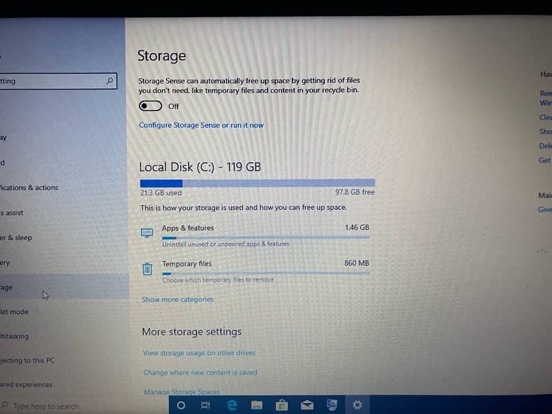 Lenovo Laptop 4/128 NVME 4