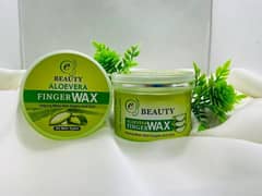 Aloe vera- finger wax- Experience smooth- hair free skin-1pcs