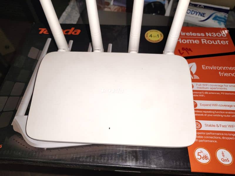 Tenda Wifi Router N300 F6 0