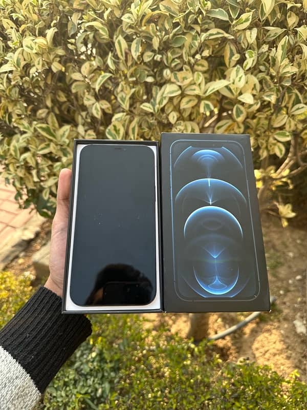 IPHONE 12 PRO MAX 128 GB PTA APPROVED WITH BOX 1