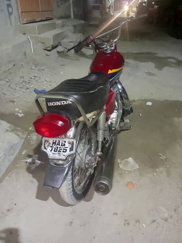 sell bike Honda cg125 6