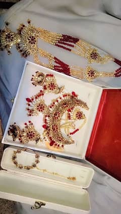 New bridal set red & golden colour. .