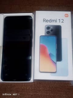 REDMI 12 3 piece available 8 128