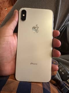 iPhone Xsmax silver 64gb PTA Aprove