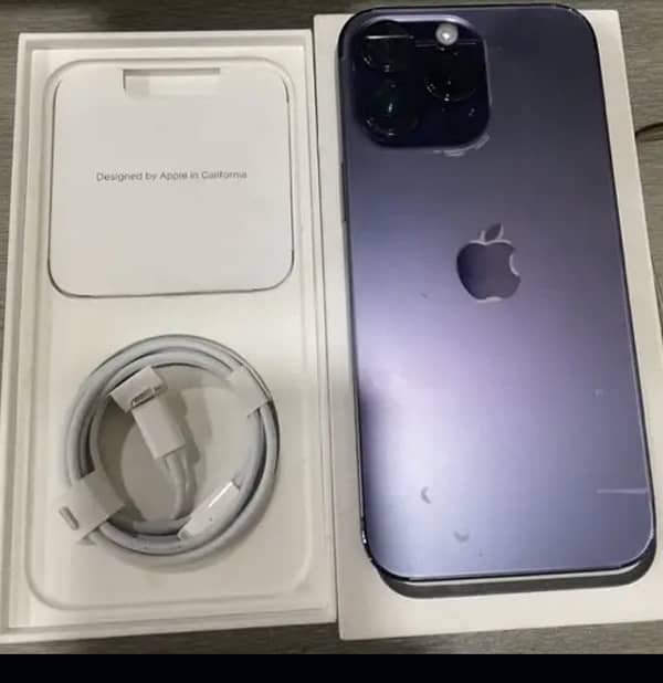 iPhone 14 Pro Max 256 gb pyiscal dual sim pta apoved 0