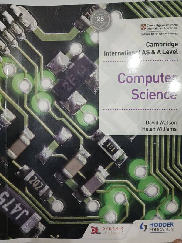 Hodder Education Cambridge AS & A level Computer Science. David Watson 0