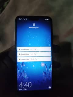 honor 10 Mob 10/10 condition 4gb ram 128memry