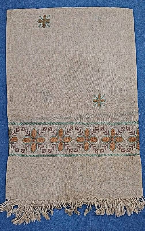 Hand made woolen shawls with embroidery 17