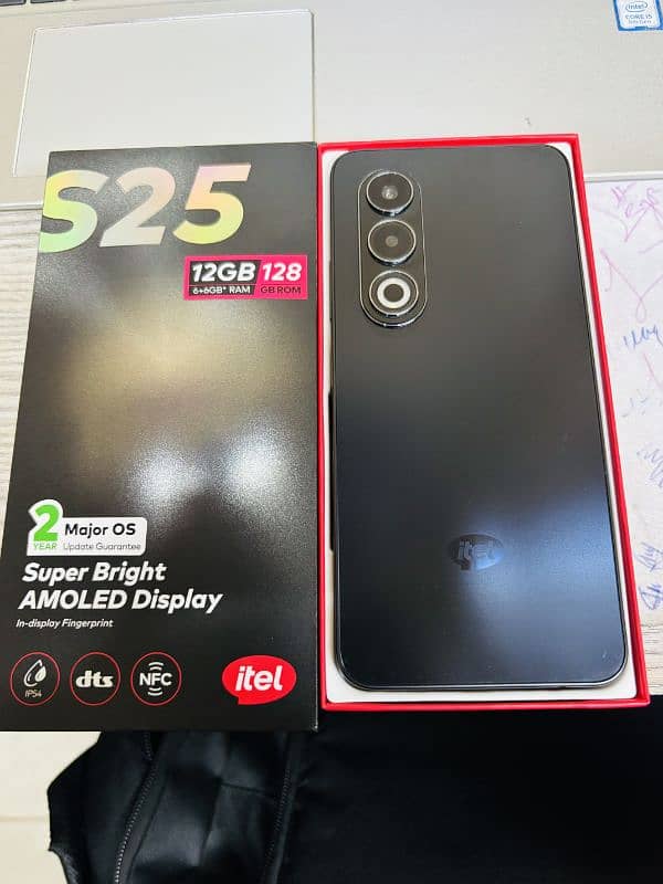 Itel S25 12/128 Black Edition 1