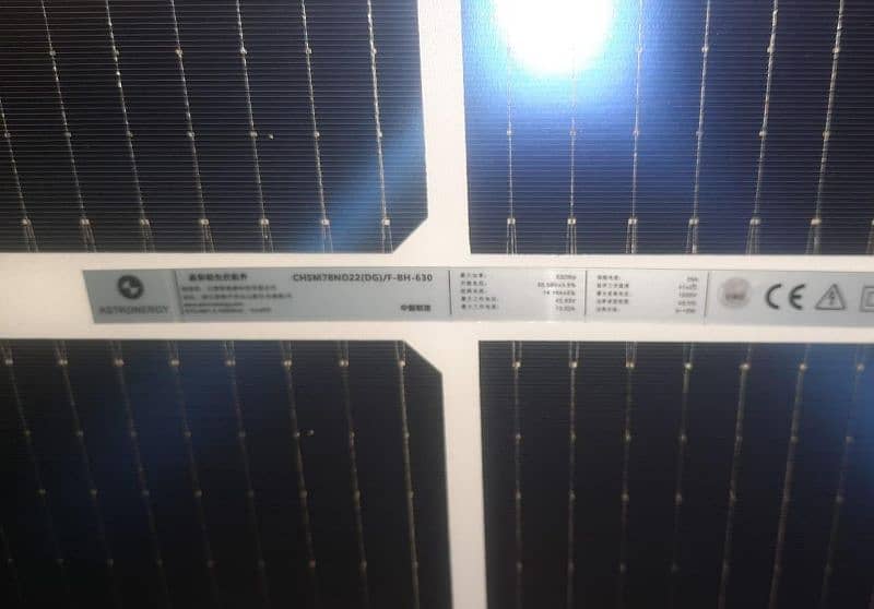 Astronergy  solar 630 watts bifaciel big size with 12 +25 warranty 0