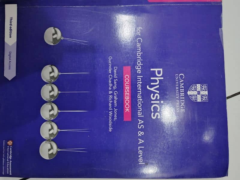 Physics for Cambridge AS and A-levels, Third Edition. 0