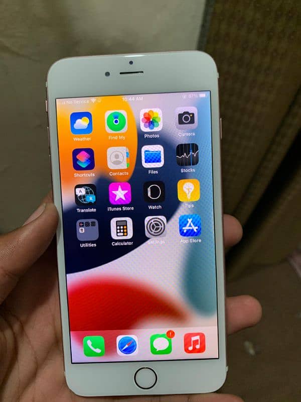 Iphone 6s plus like brand new 64Gb  finger ok Exchange  03185146868 2