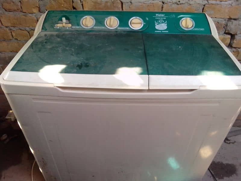 Haier Washing & Dyer Machine 3