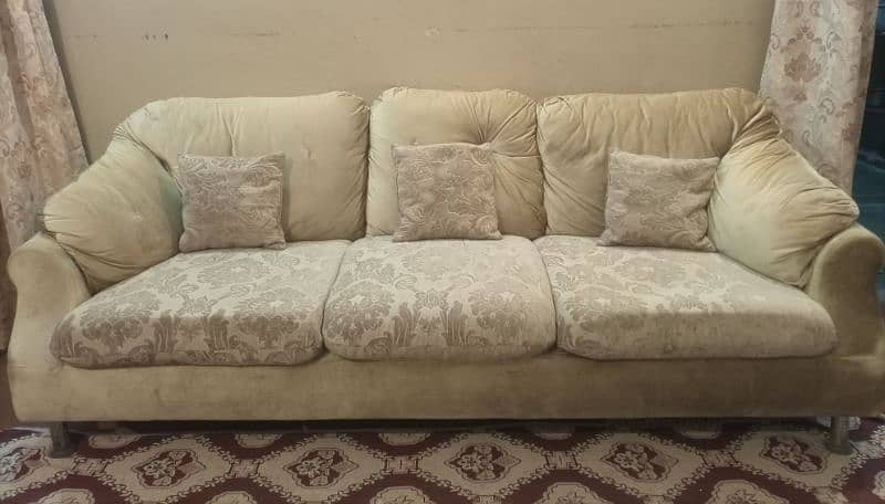 Sofa set for sale (7 seater) 5