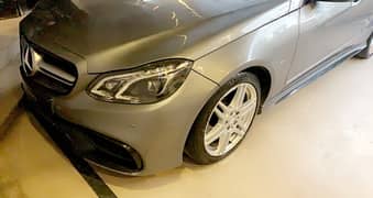 mercedes E class AMG rims 18” staggered