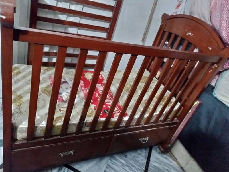 Baby wooden cot 1