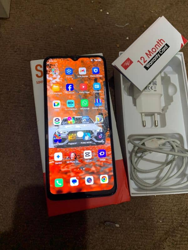 itel S23 256gb rom  16gb ram pubg mobile urgent sale or exchange 7