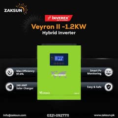 Inverex Veyron-II 1.2Kw Solar Inverter Hybrid