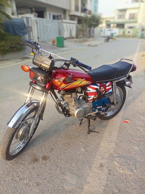 Honda  125 2021 model for sale Golden number 1