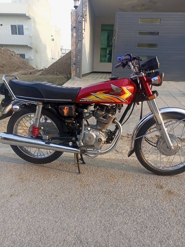 Honda  125 2021 model for sale Golden number 4