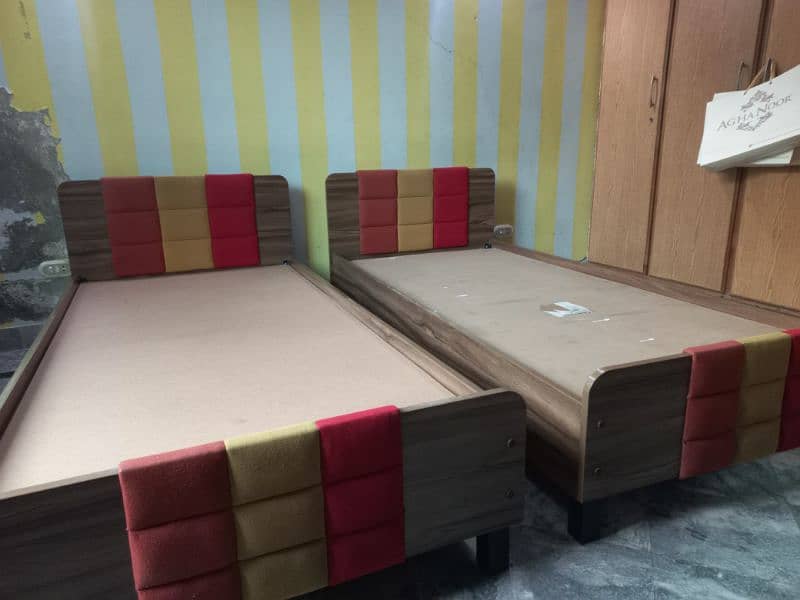 Interwood 2 Single Kids Beds (Without mattress) for sale 6