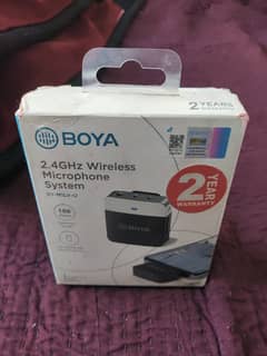 BOYA BY-M1LV-U Type C 2.4GHz Wireless Microphone System