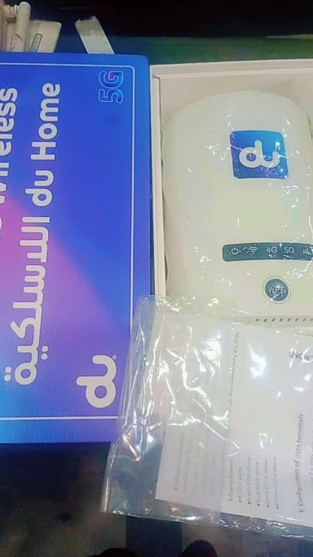 Branded high speed DU 5g router unlock all sim supported 1