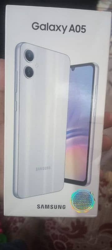 Samsung A05 white color 0