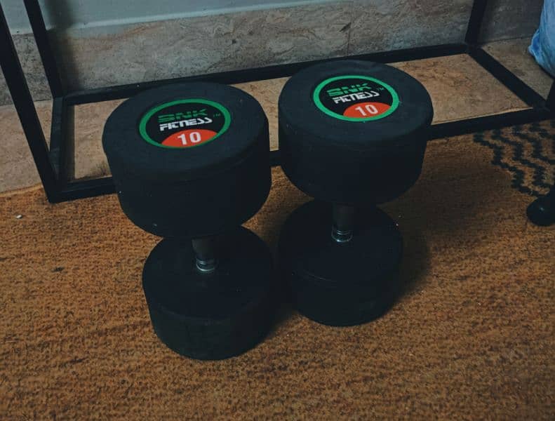 10kg +10kg  SNK Dumbell Pair 0