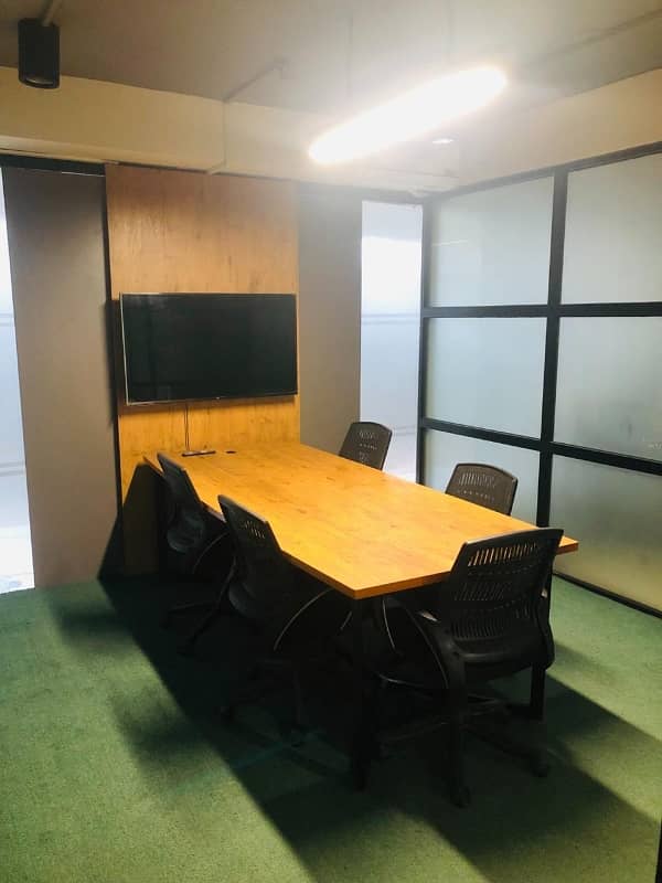 Fully furnished office for rent 5