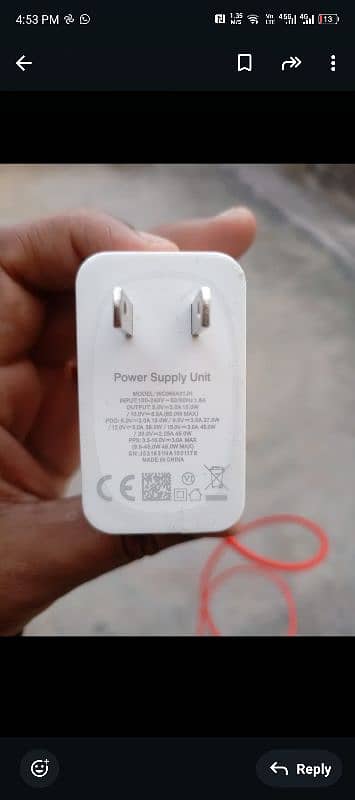 no bargaining 65watt charger 3